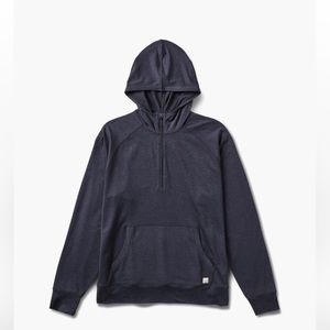 NWT Men’s Vuori “Ponto Performance 1/2 Zip Hoodie” in a “Midnight Heather”